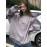 Women's Sweatshirt Long Sleeve Fleece Thicken Loose Leisure Sweatshirt
