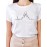 Women's T-Shirt O Neck Short Sleeve Print Casual Top
