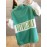 Women's Sweatshirt Letter Pattern Zipper Patchwork Color Block Loose Sweatshirt