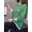 Women's Sweatshirt Cartoon Round Neck Letters Pattern Sweatshirt