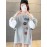 Women's Sweatshirt Color Block Letter Print Patchwork Sweatshirt
