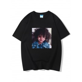 Women's Tee Creative Loose Soft Top