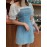 Women's Aline Dress Puff Sleeve High Waist Fashion Casual Dress