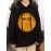 Women's Hoodie Fashion Long Sleeve Letter Print Loose Hoodie