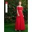 Women's Evening Dress Elegant Solid Color Banquet A-Line Dress
