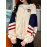 Women's Hoodie Colorblock Patchwork Zipper Loose Casual Hoodie