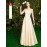 Women's Evening Dress Solid Color Fashion Banquet Long A-Line Dress