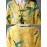 Women's A-Line Dress Long Sleeve Plant Pattern Casual Long Dress