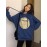 Women's Hoodie Fashion Long Sleeve Letter Print Loose Hoodie