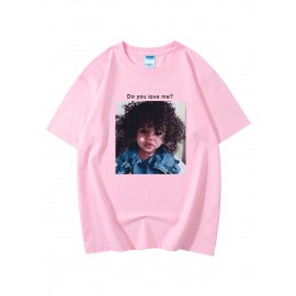 Women's Tee Creative Loose Soft Top