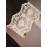 Women's Aline Dress Long Sleeve Lace Patchwork Sweet Midi Dress