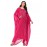 Women's Kaftan Dress O Neck Long Sleeve Loose Arabian Clothing