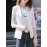 Women's Blazer Notched Collar Slim Fit Fashion Coat