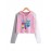 Women's Hoodie Color Block Patchwork Long Sleeve Letter Print Hoodie
