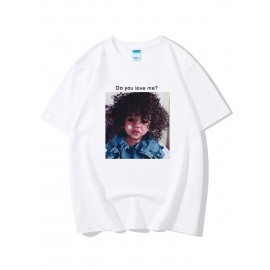 Women's Tee Creative Loose Soft Top