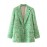 Women's Blazer Floral Pattern Single-Breasted Sweet Pocket Coat