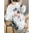 Women's Sweatshirt Color Block Letter Print Patchwork Sweatshirt