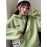 Women's Hoodie Long Sleeve Letter Pattern Fleece Thicken Loose Hoodie