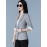 Women's Blazer Three Quarters Sleeve Notched Collar Elegant All-Match Coat