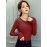 Women's Sweater Long Sleeve O Neck Solid Color Slim Knitwear