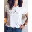 Women's T-Shirt O Neck Short Sleeve Print Casual Top