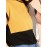 Women's T Shirt Color Block Fashion Short Sleeve Top