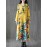 Women's A-Line Dress Long Sleeve Plant Pattern Casual Long Dress
