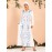 Women's Kaftan Dress Elegant Classical Long Sleeve Dress