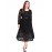 Women's Aline Dress Fashion Long Sleeve Elegant Temperament Floral Printed Lace Plus Size Dress