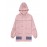 Women's Coat Loose Hooded Long Sleeve Patchwork Preppy Coat